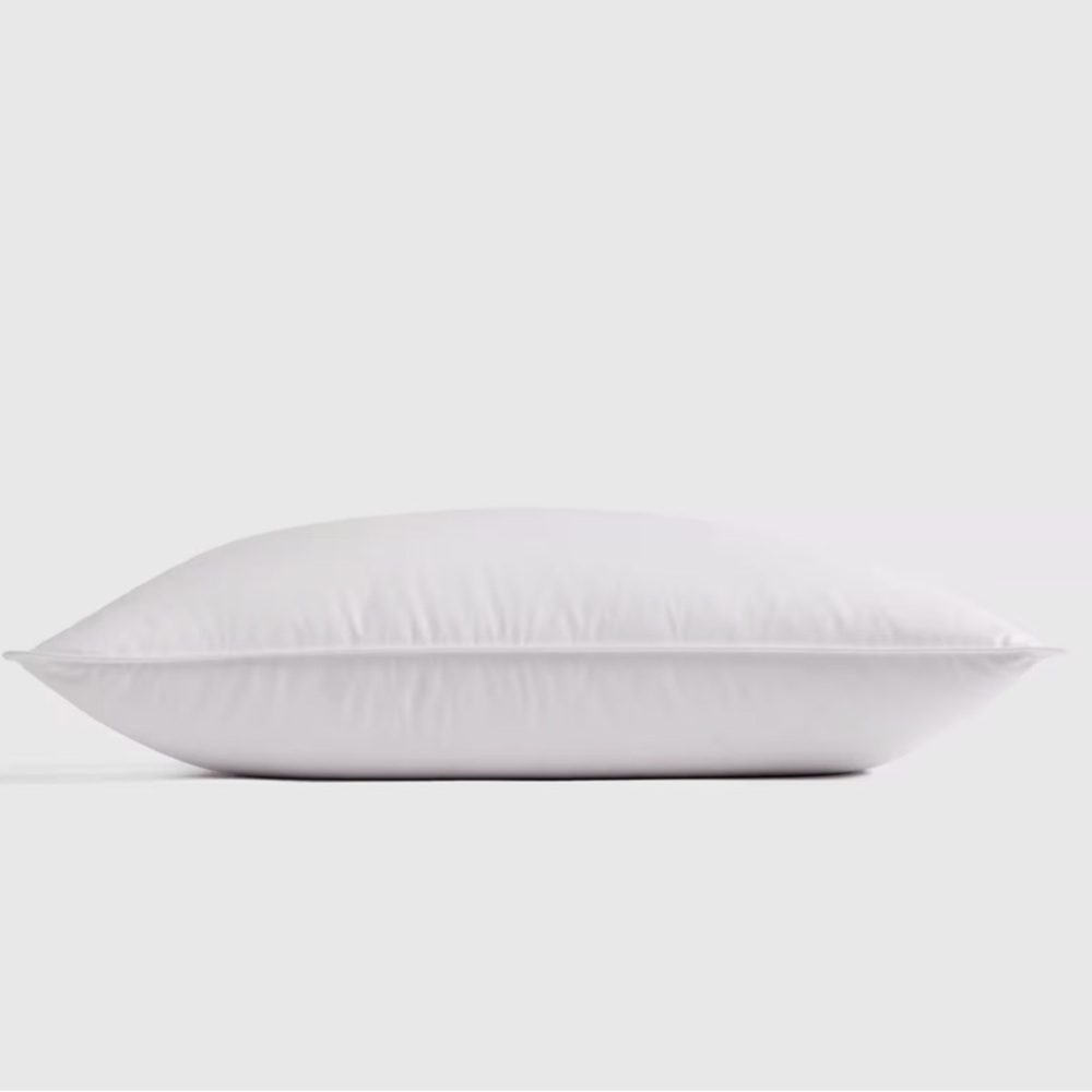 QUINCE Luxe Goose Down Pillow Firm/Extra Firm Standard 9483 - Picture 5 of 13